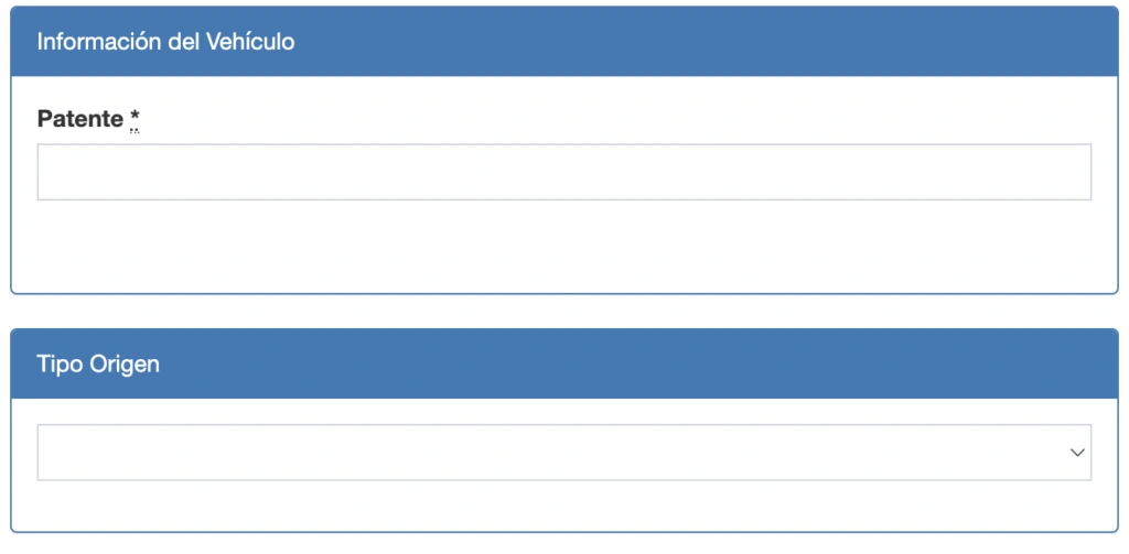 PEDIR TURNO VTV González Catán PASO 1