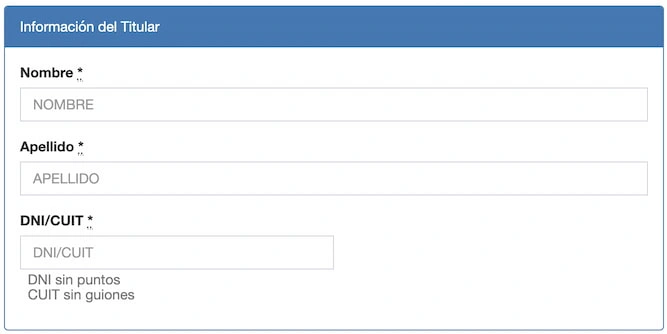 PEDIR TURNO VTV González Catán PASO 3